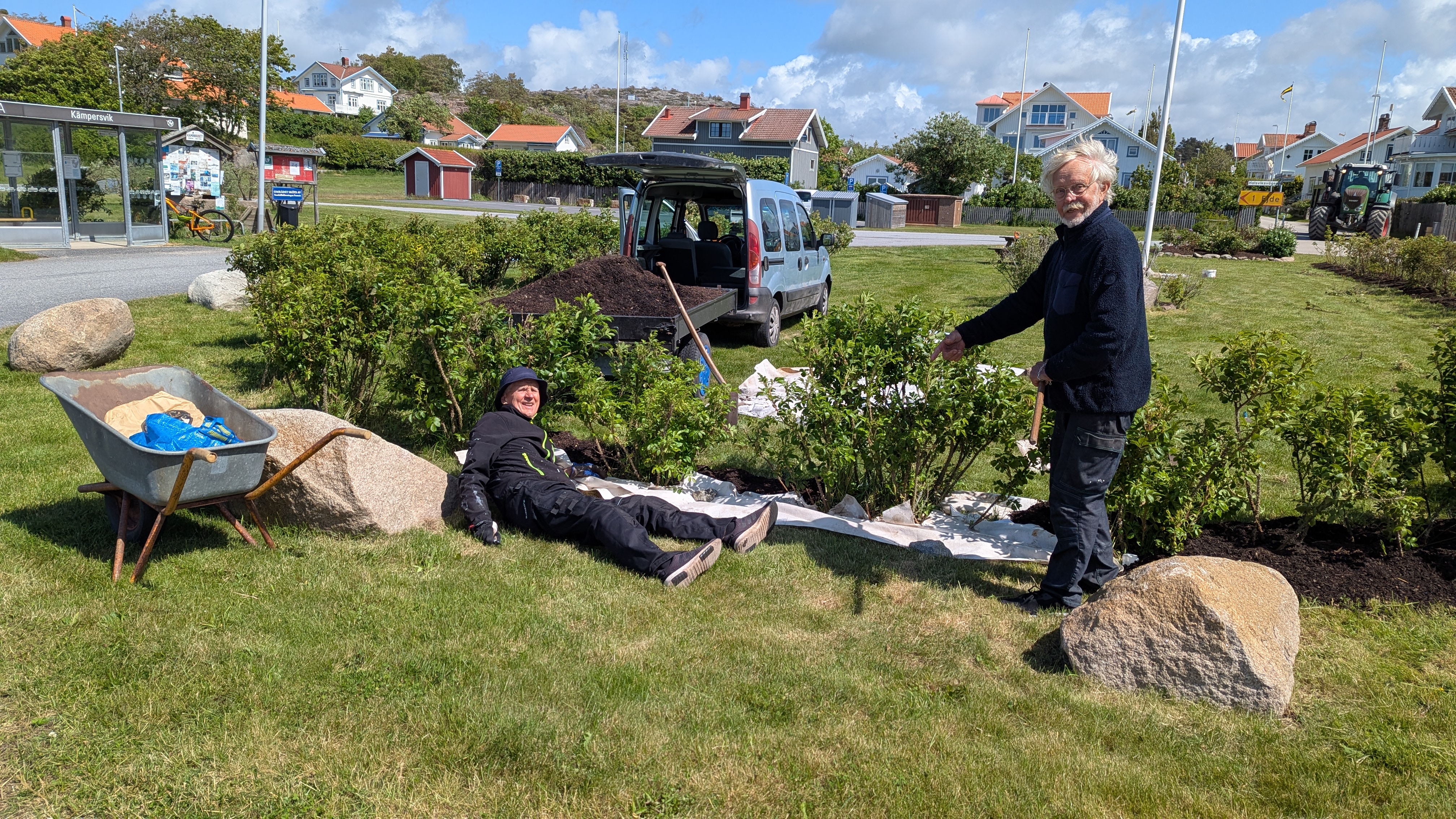 Nils och Tyrone Foto Lars Joelsson